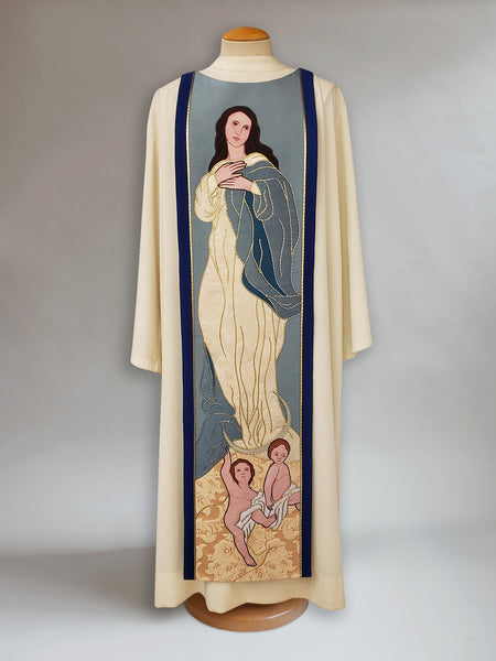 Assumption of Mary Scapular Overlay Sample