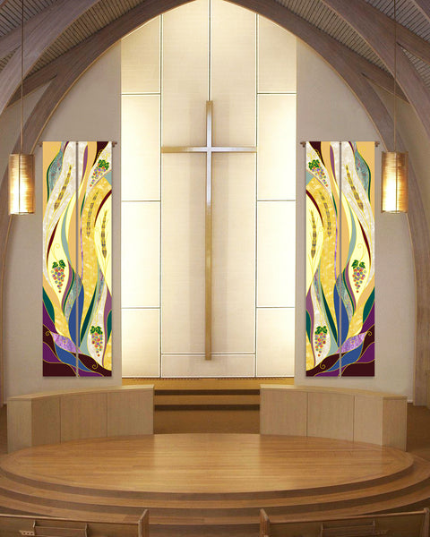 Festive Eucharistic Printed Banners
