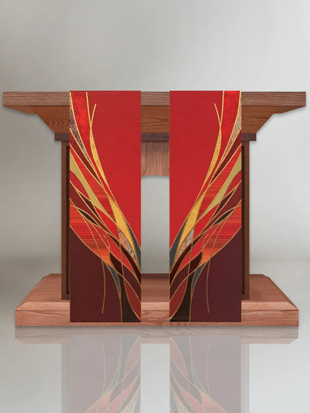Festive Red Altar Scarves