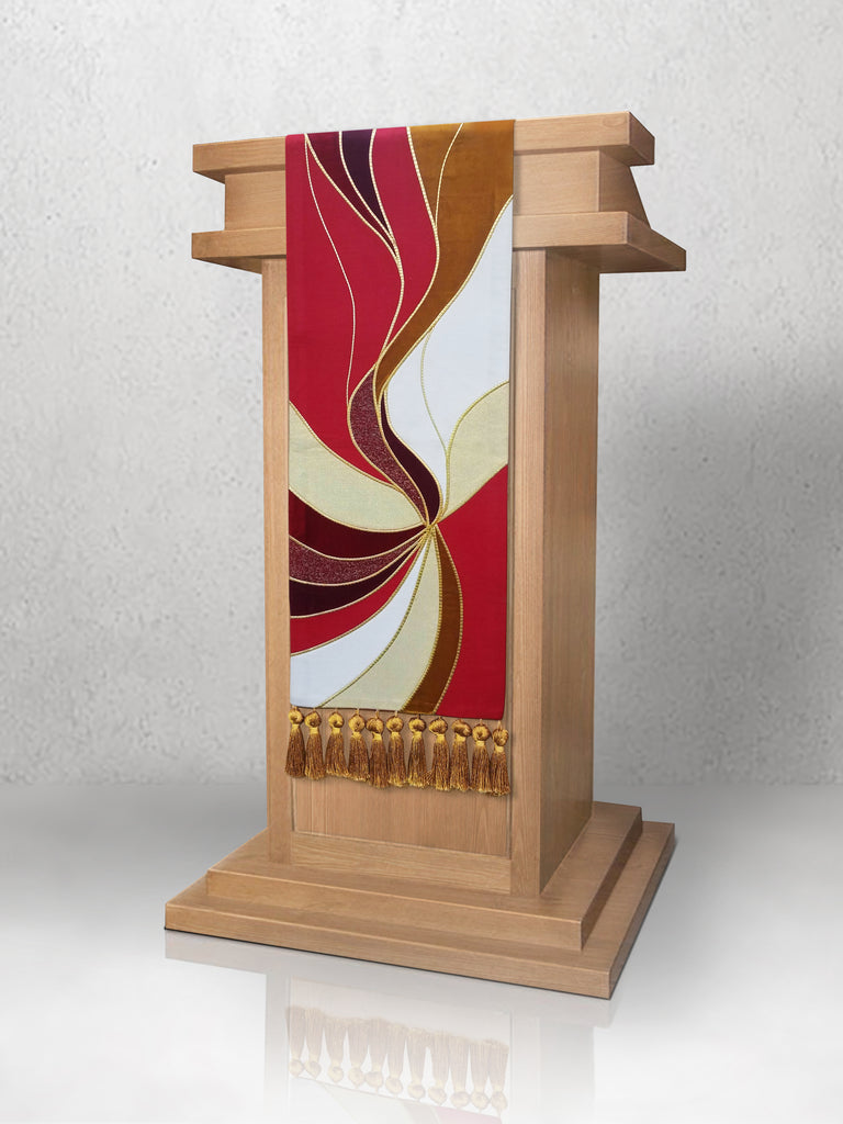 981 Red Sample Lectern Hanging
