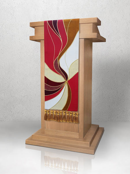 981 Red Sample Lectern Hanging