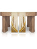 Paintbrush Gold Altar Scarves