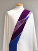 Curvilinear Advent Deacon Stole