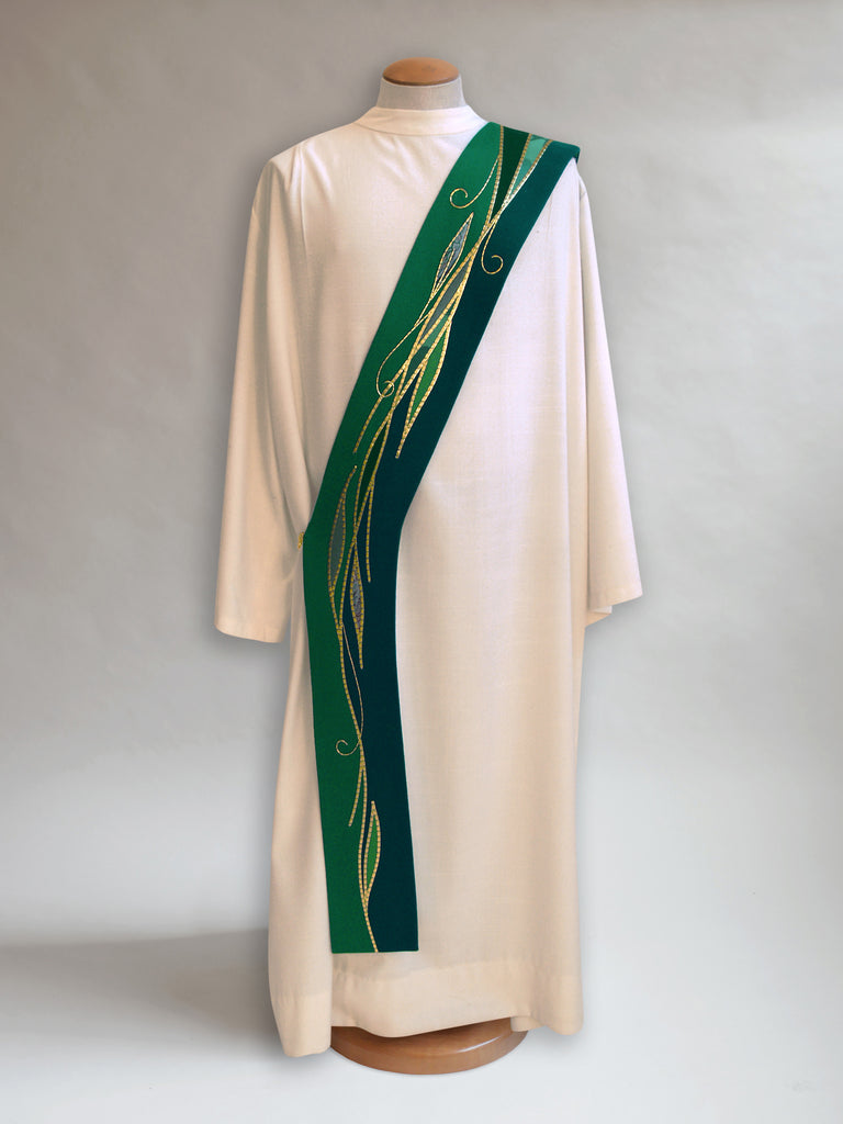 Willow Leaf Foliage Deacon Stole