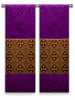 The Francis Classic Cross Purple & Brocade Burgundy <br> Altar Scarves
