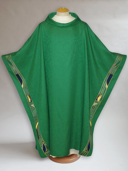 Ordinary Time Stained Glass Chasuble
