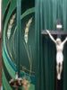Ordinary Time Eucharistic Green Banners and Altar Scarves