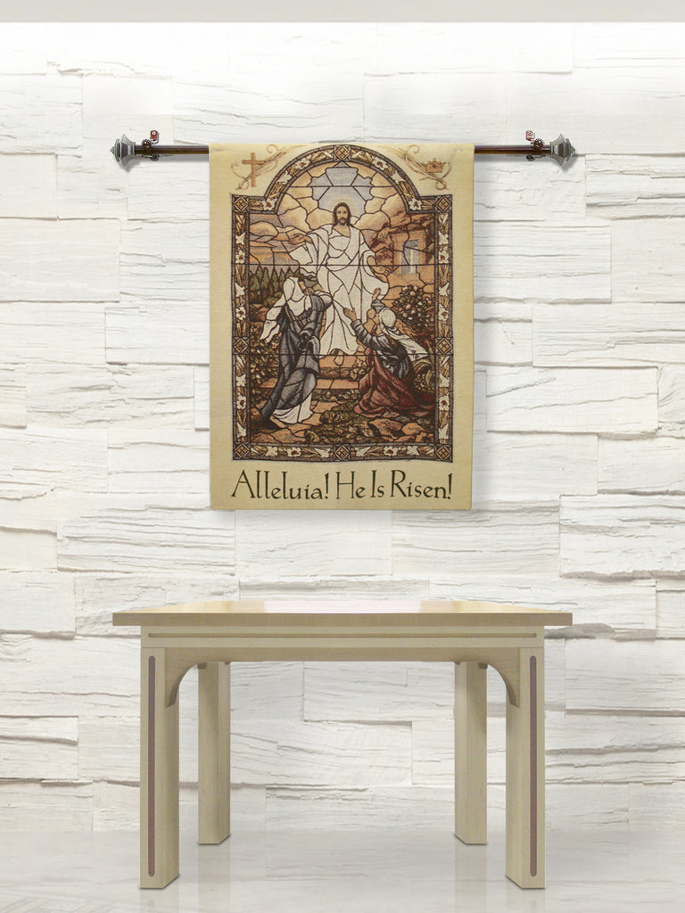 Alleluia, He Is Risen Woven Sample Tapestry