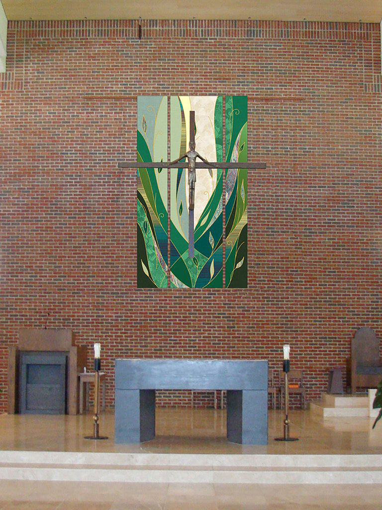 Ordinary Time Foliage Green Banners