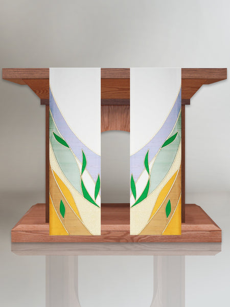 Water & Foliage Altar Scarves