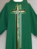 Multi Cross Green Dalmatic