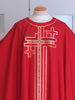 Red Multi Cross Chasuble