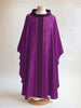 lent classic bella purple chasuble