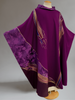 Abstract Paintbrush Purple Sample Chasuble