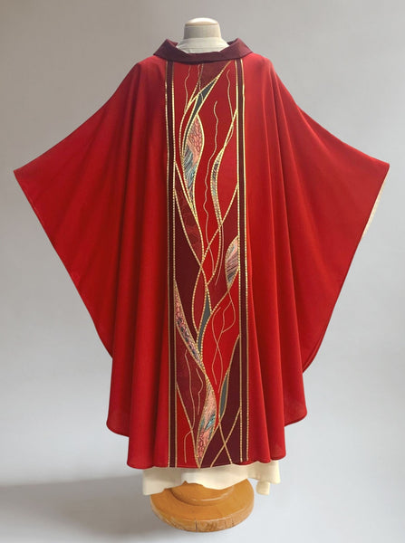 Pentecost Flame Sample Chasuble