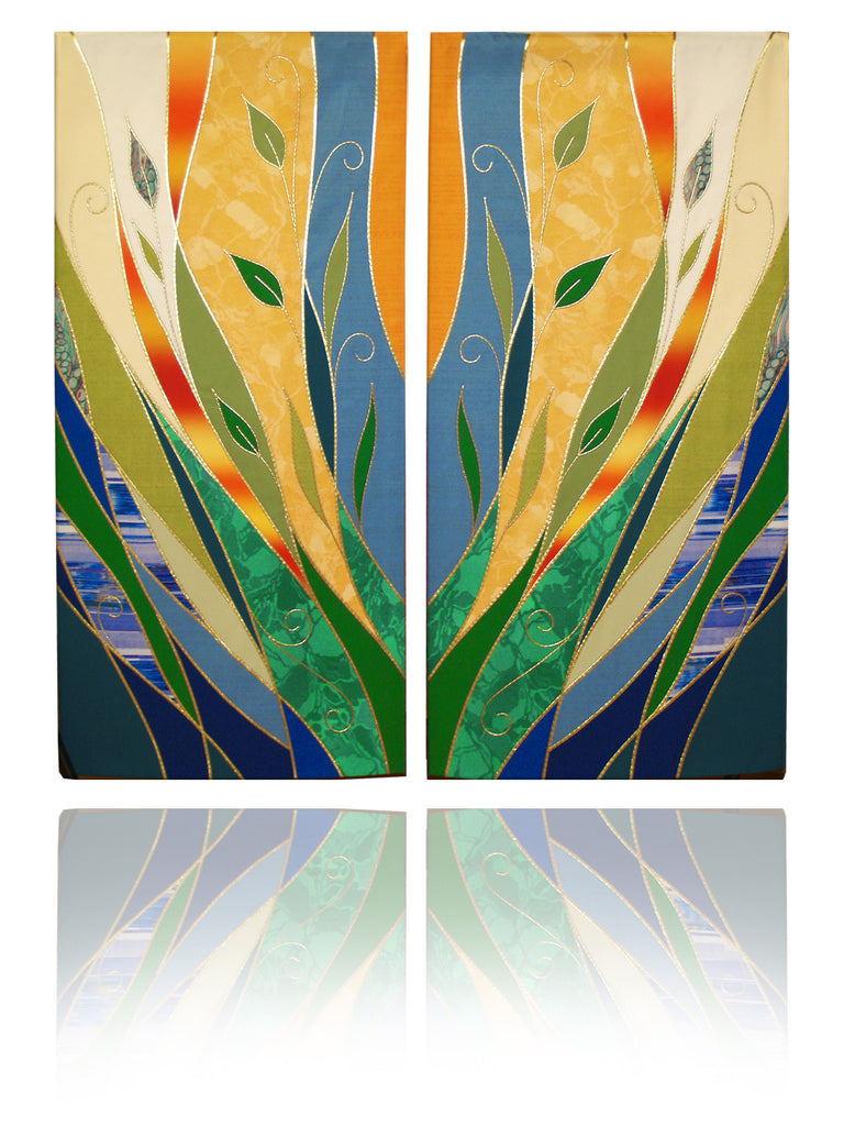 multi seasonal foliage wall hangings