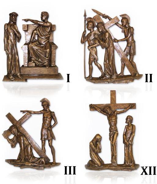 Stations of the Cross in Bronze