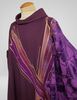 Paintbrush Cross Purple Chasuble