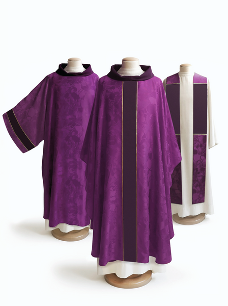 The Francis Classic Bella Purple & Crepe Eggplant Collection
