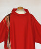 Curvilinear Red Dalmatic