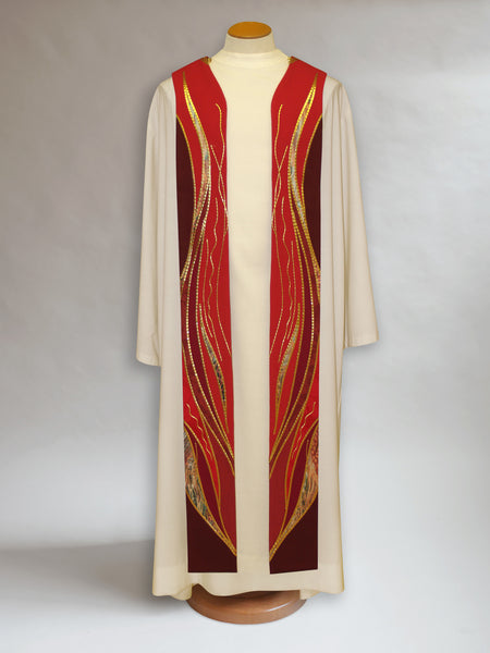 Pentecost Flame Stole (A)