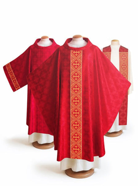 The Francis Classic Lucia Red & Brocade Red Collection