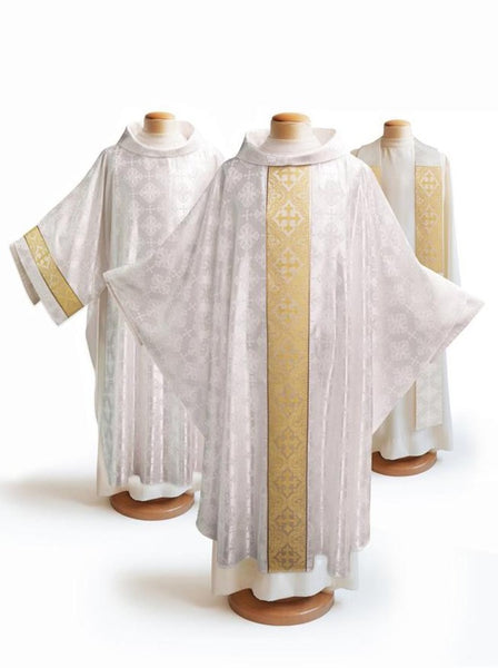 The Francis Classic Lucia White & Brocade Gold Collection