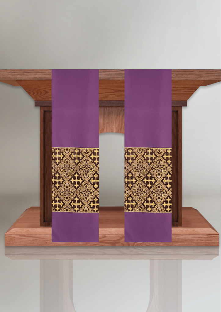 Classic Francis Purple Sample Scarves