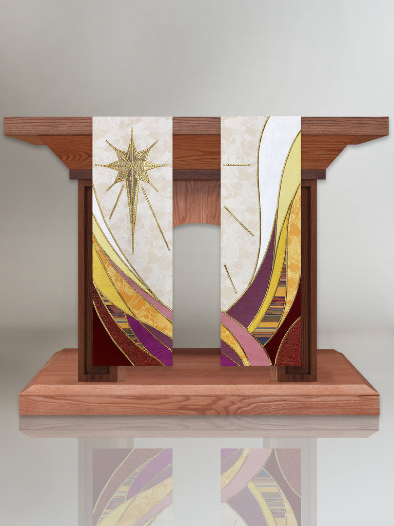 Christmas Star Altar Scarves