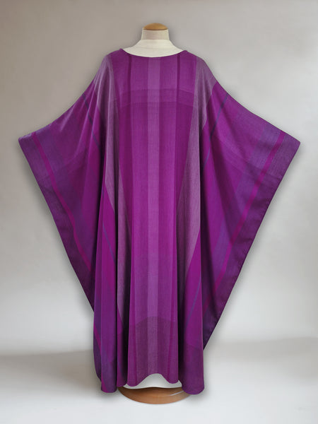 Combe Woven Purple Sample Chasuble
