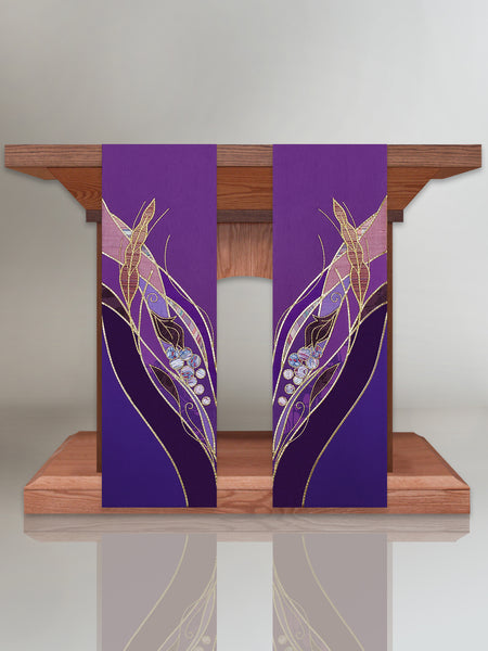 Eucharistic Purple Altar Scarves