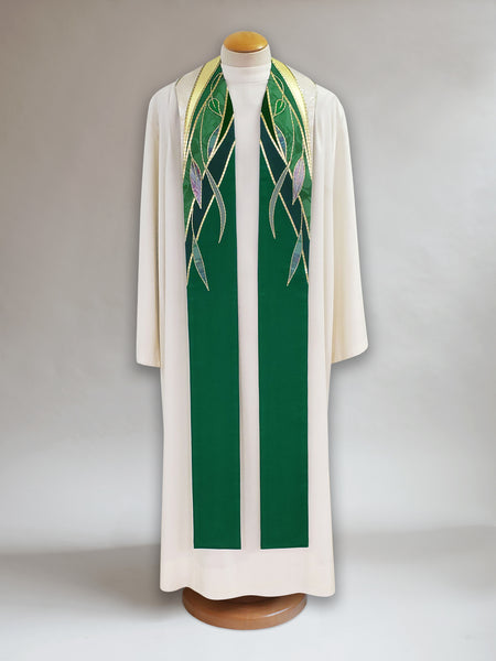 Foliage Green Sample Stole