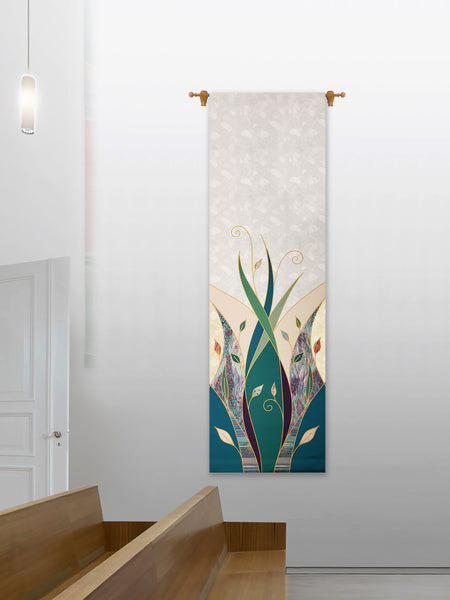 One Printed Foliage Sample Banner