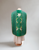 Lily Art Nouveau Green Sample Roman Vestment