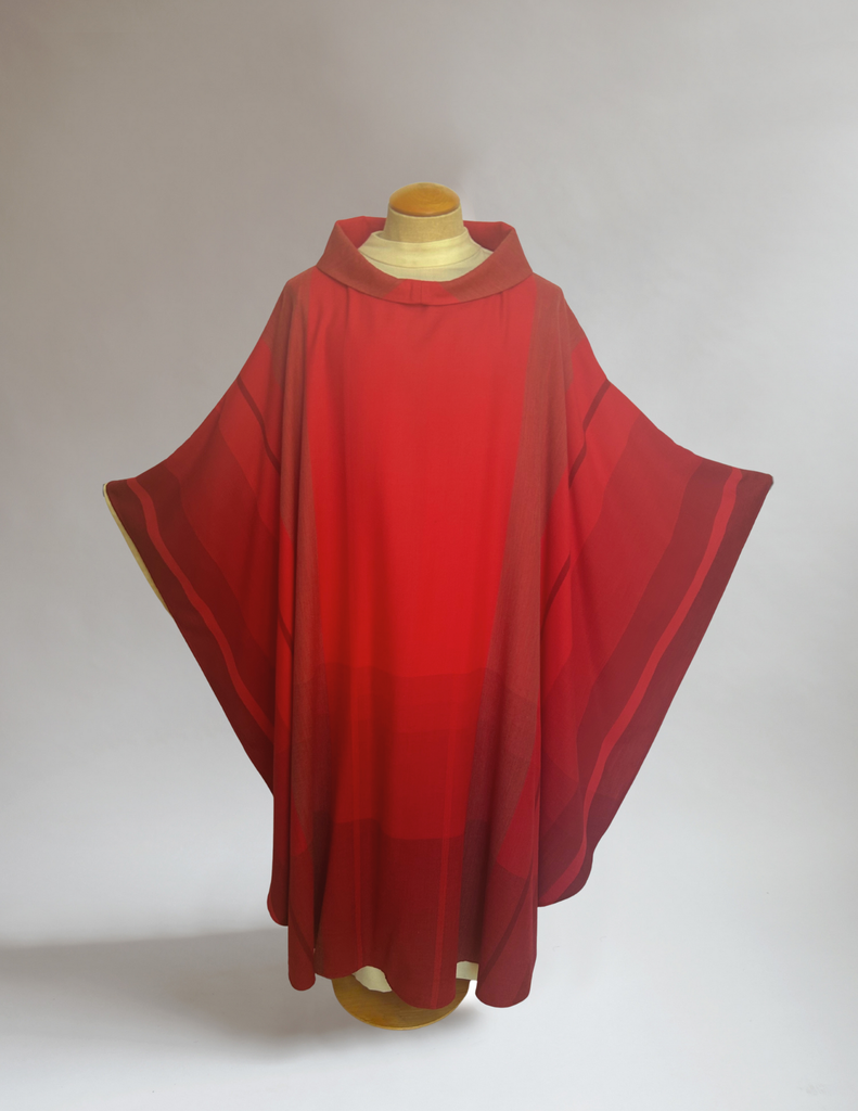 Combe Woven Red Sample Chasuble