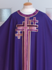 Multi Cross Sarum Blue Chasuble