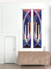 Pair of Advent Candle Banners