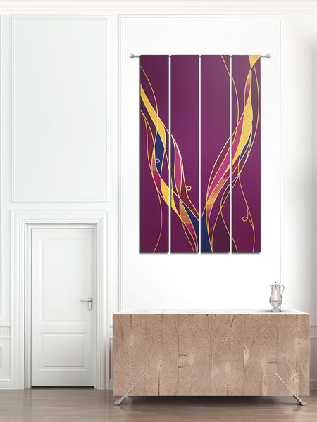 Purple Water Design Banners