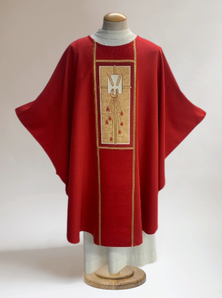 Holy Spirit Red Sample Chasuble