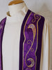 Purple Art Nouveau Sample Stole