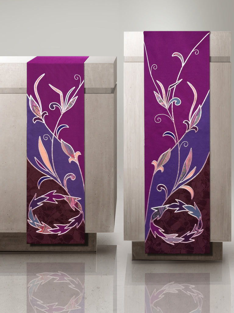 Advent Altar Scarf & Lectern Hanging Sample Set