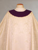 Eggplant Round Yoke Sample Chasuble