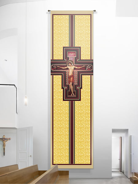 Byzantine Crucifix Banner