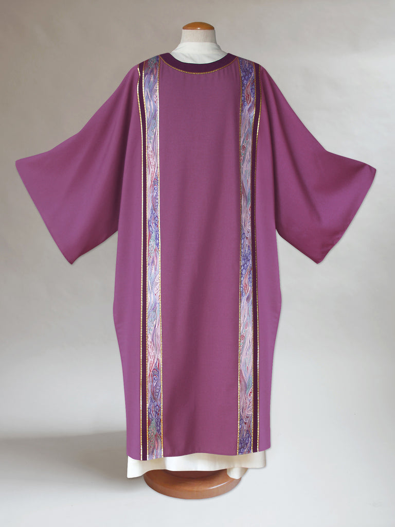 Classic Advent Dalmatic with Vertical Banding