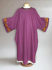 Classic Kente Dalmatic in Purple