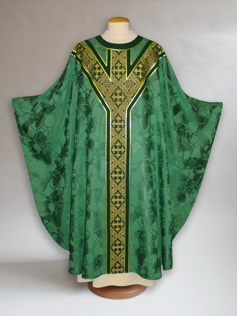 Classic Y-Yoke Bella Green Sample Chasuble