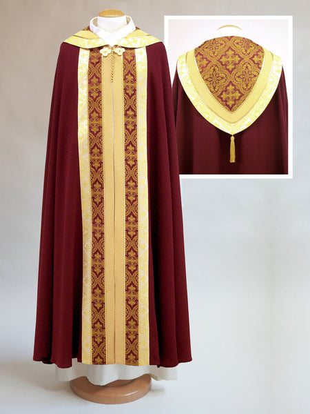 brocade cope for pentecost and confirmations