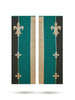 Fleur de lis Altar Scarves