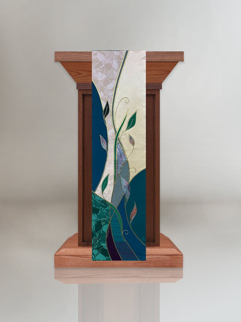 MM Foliage Green Sample Lectern Hanging