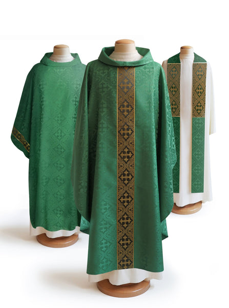 The Francis Classic Cross Green & Brocade Green Collection